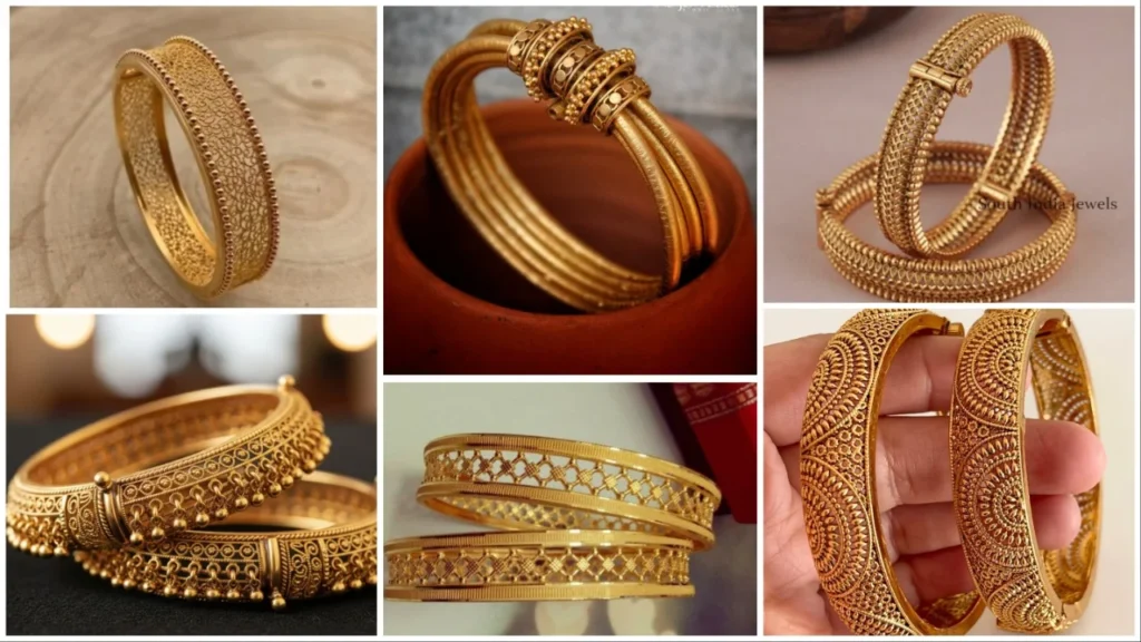 latest gold bangle designs