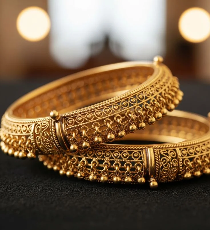latest gold bangle designs