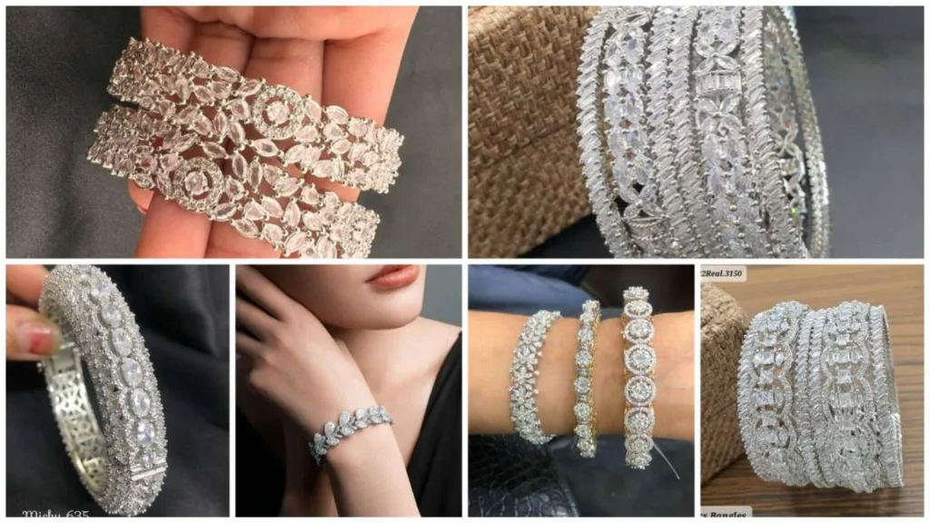 15 Trendy Rhodium Plated Bangle Designs for a Chic Look