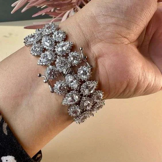 rhouidm plated bangle designs