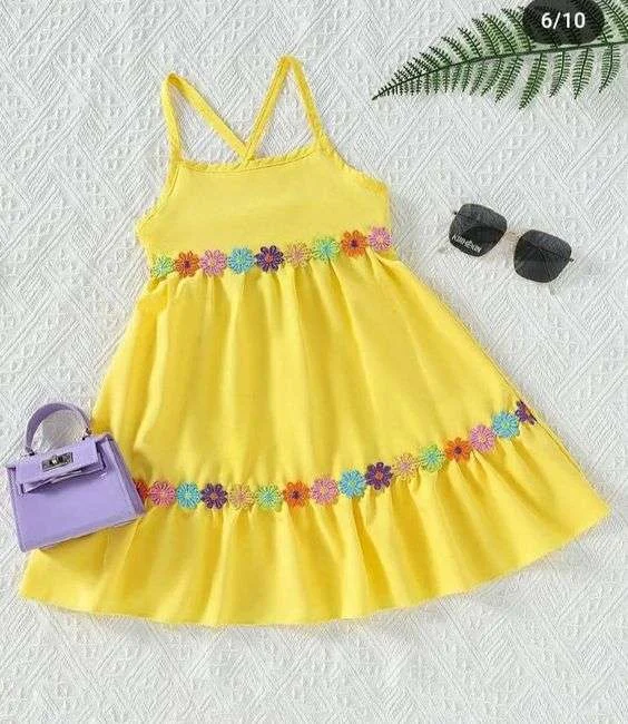 trendy kids frocks