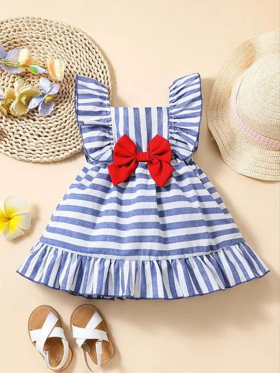 trendy kids frocks