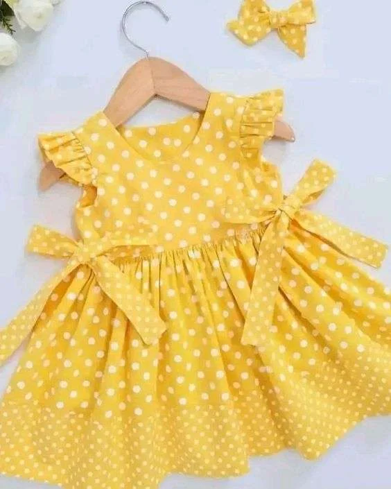 trendy kids frocks