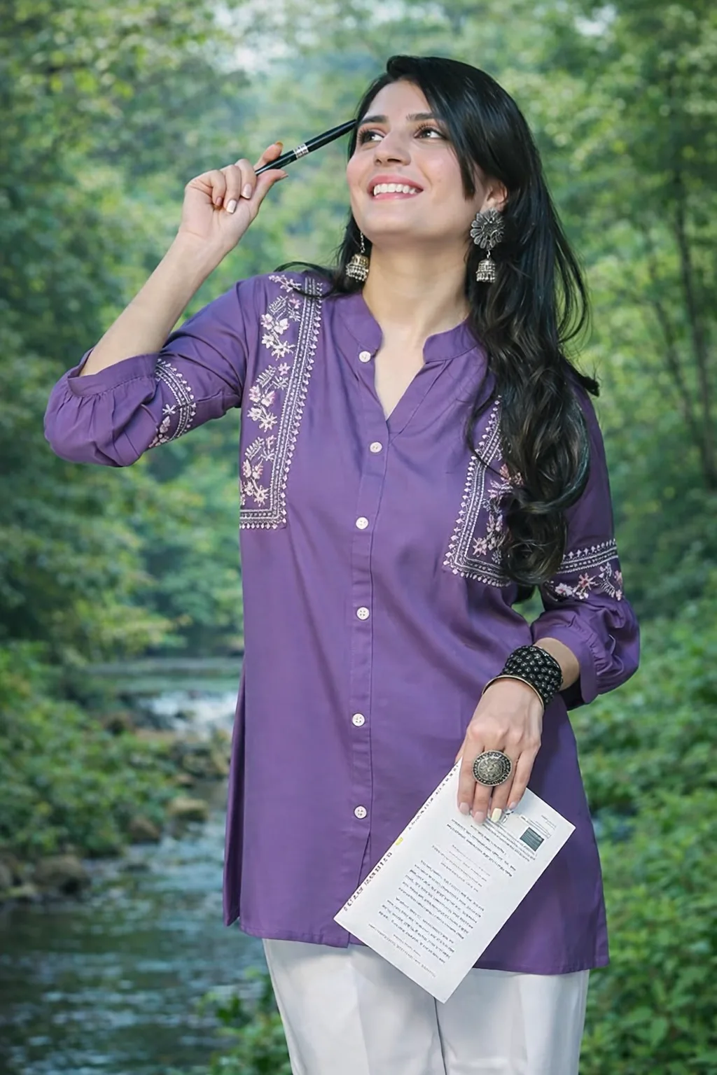 A-line Short Kurti