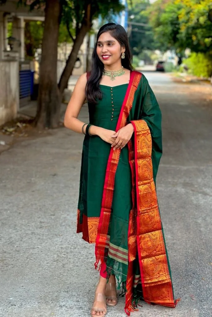 Daily wear cotton kurtis