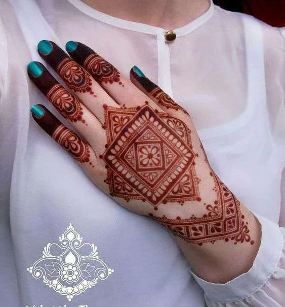 Latest bridal mehndi designs