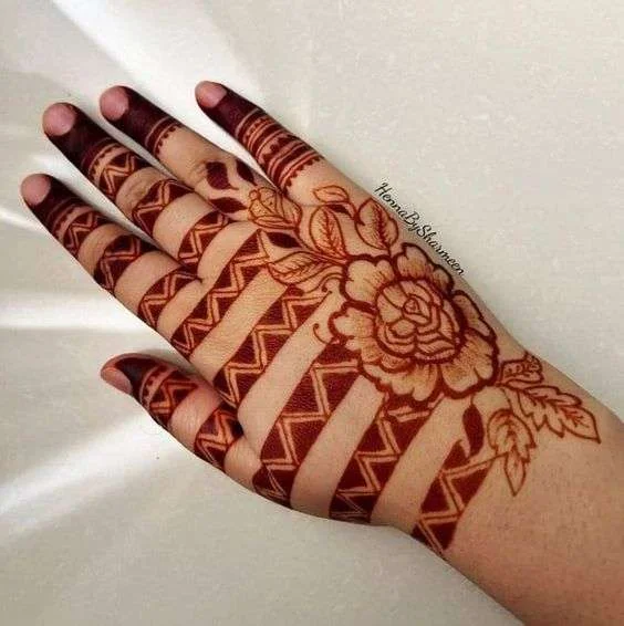 Latest bridal mehndi designs