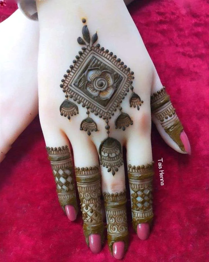 Latest bridal mehndi designs
