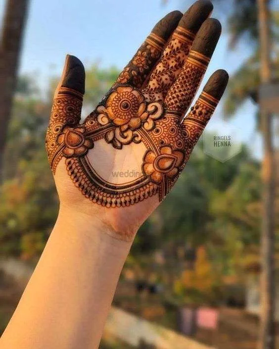 Latest bridal mehndi designs