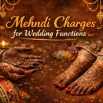 Mehndi charges for wedding functions