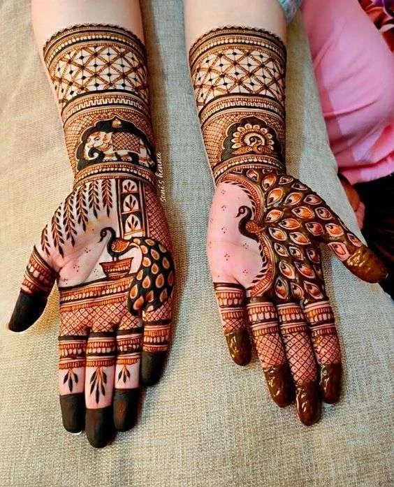 Peacock Mehndi Designs 2026