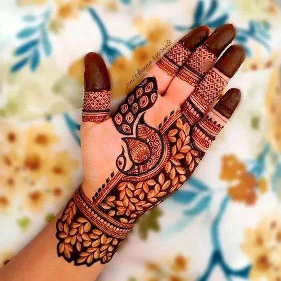 Peacock Mehndi Designs 2026