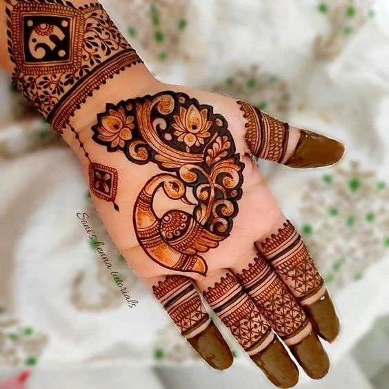 Peacock Mehndi Designs 2026