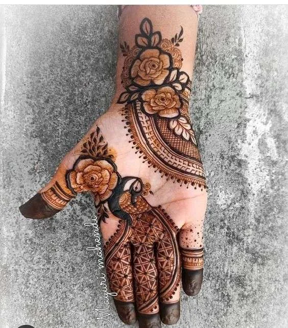 Peacock Mehndi Designs 2026