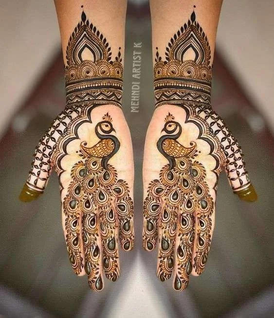 Peacock Mehndi Designs 2026