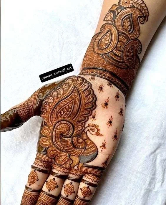 Peacock Mehndi Designs 2026