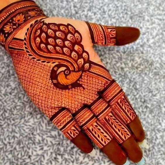 Peacock Mehndi Designs 2026
