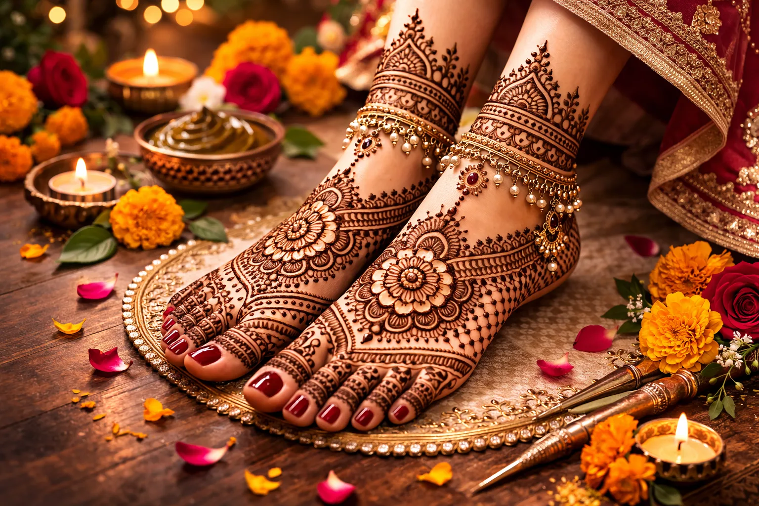 wedding mehndi cost