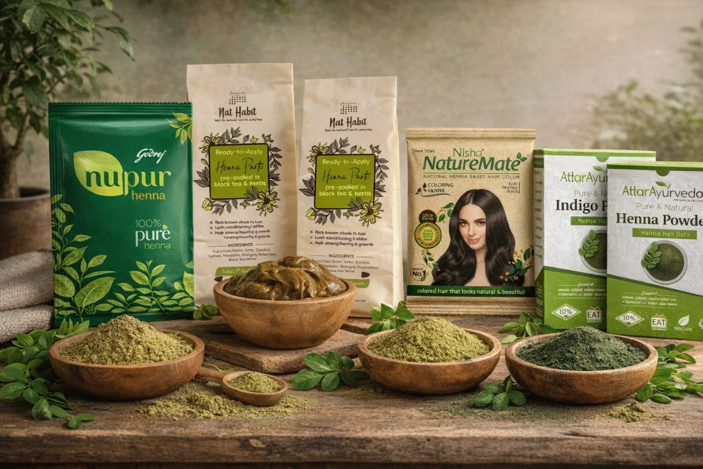 Which Mehndi is Best for Hair Coloring