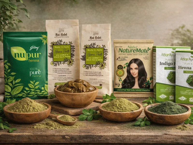 Which Mehndi is Best for Hair Coloring