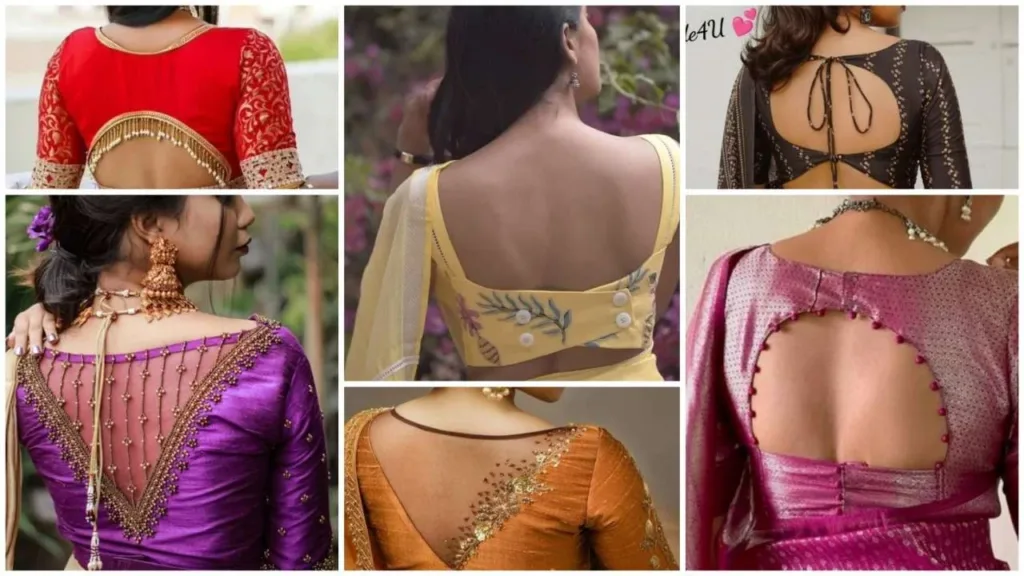 blouse back neck patterns