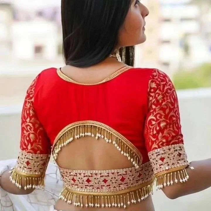 blouse back neck patterns