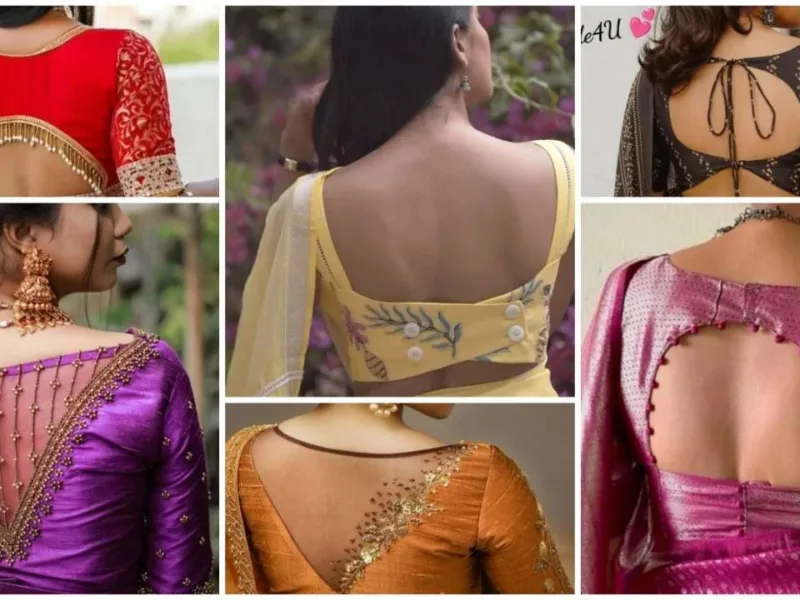 blouse back neck patterns