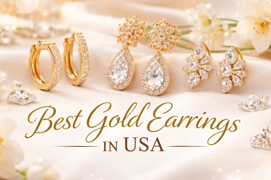 gold earrings usa