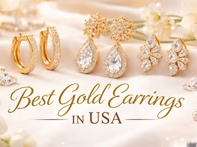 gold earrings usa