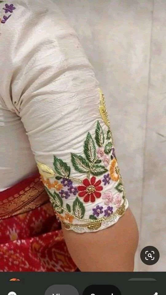 latest blouse sleeve patterns