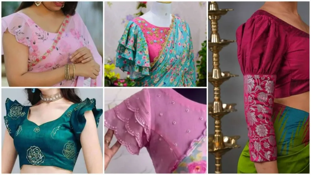 latest blouse sleeve patterns