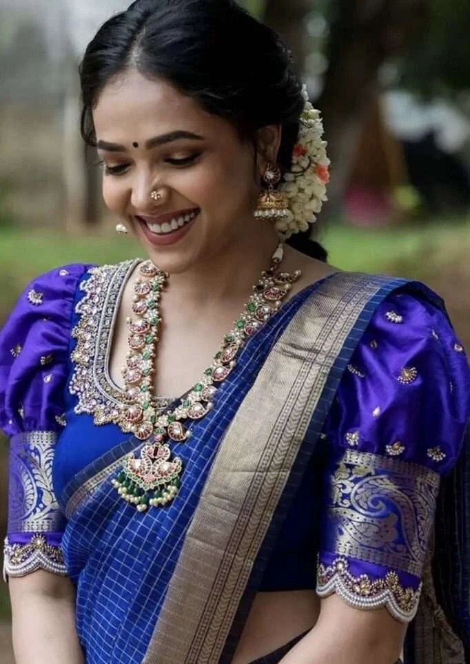 latest blouse sleeve patterns