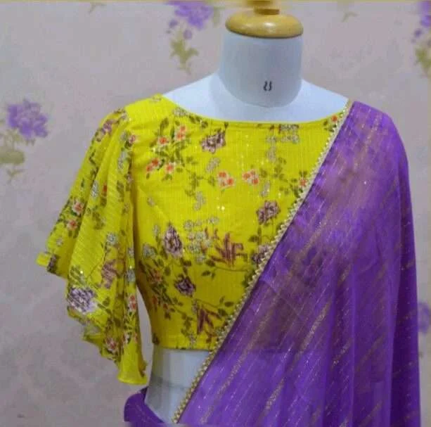 latest blouse sleeve patterns