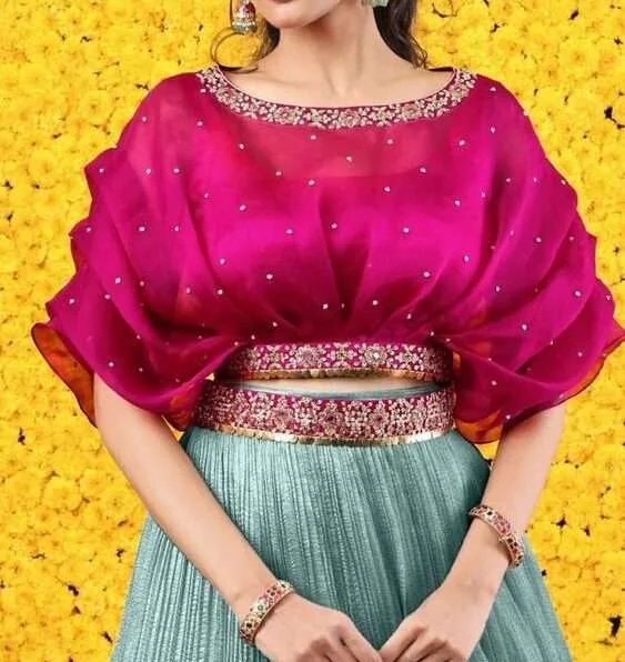 latest blouse sleeve patterns