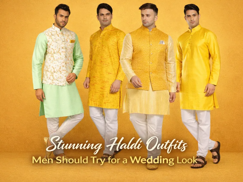 Haldi mens oufits