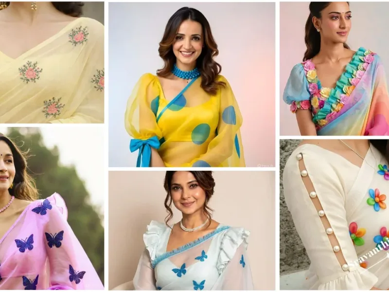 modern blouse designs
