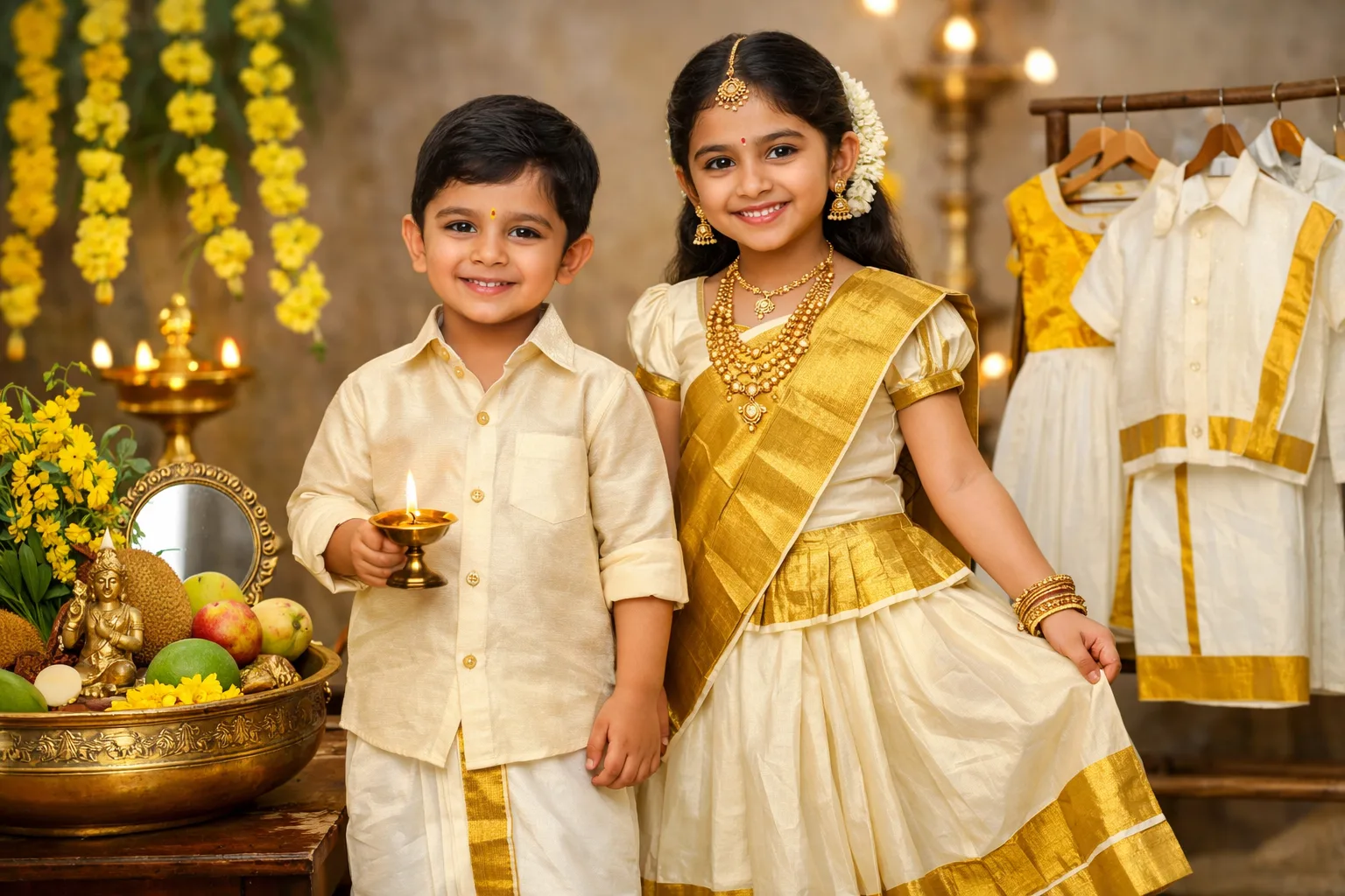 Vishu Dress for Your Child