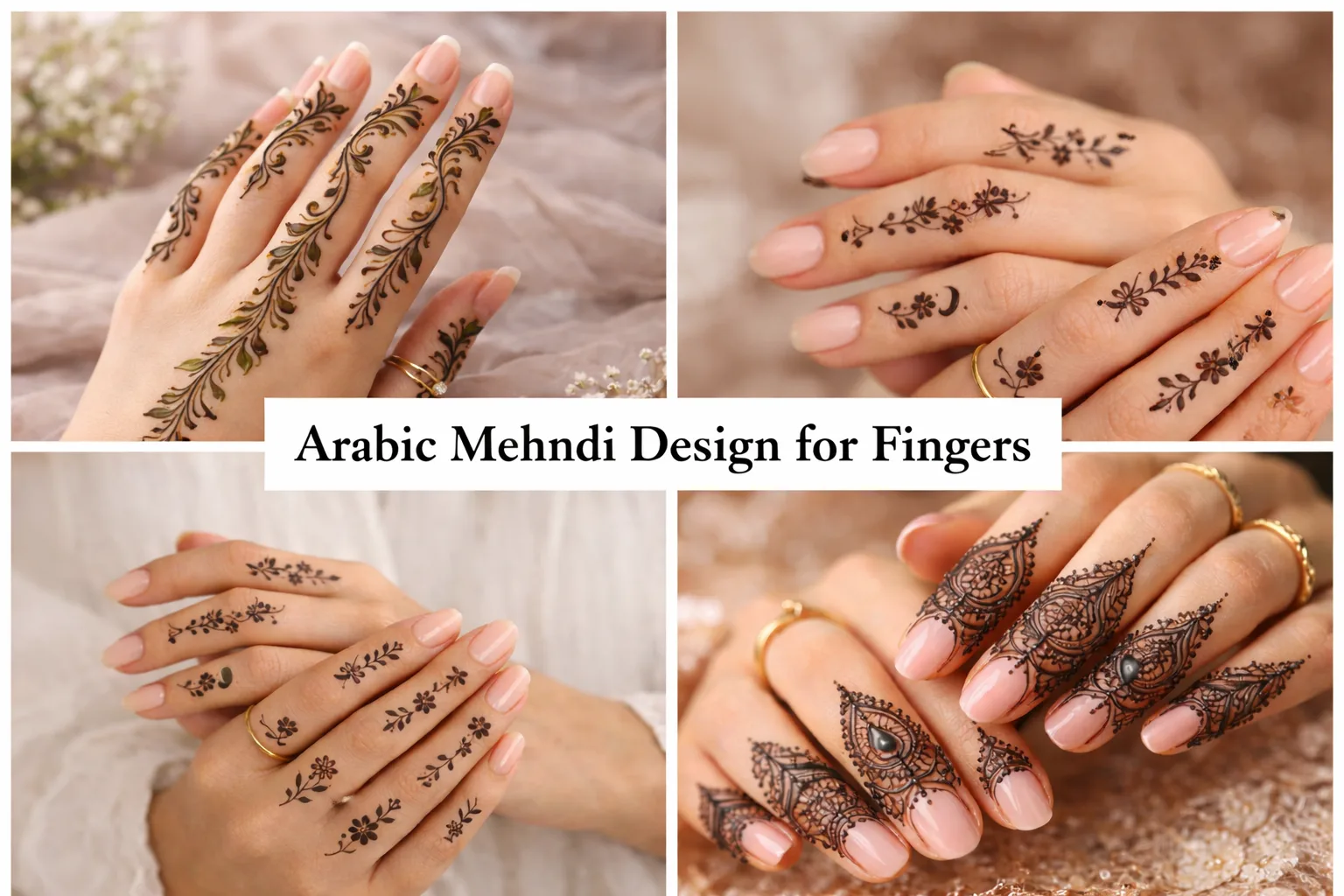 mehndi design for fingers