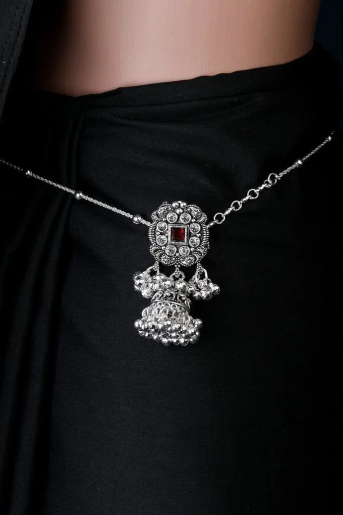 Black Metal Hip Chain