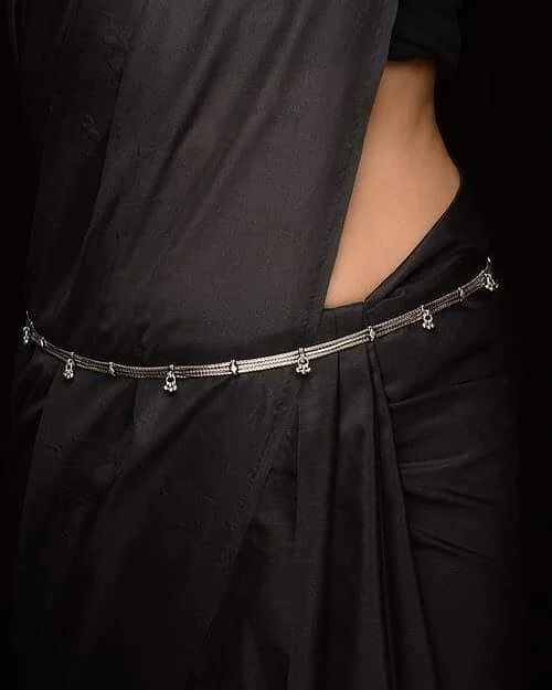 Black Metal Hip Chain