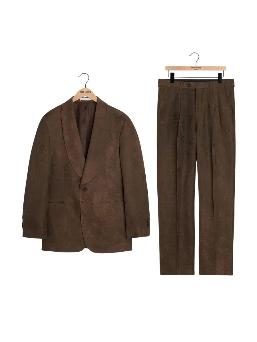 Todd Snyder Italian Linen Cupro Floral Tuxedo 