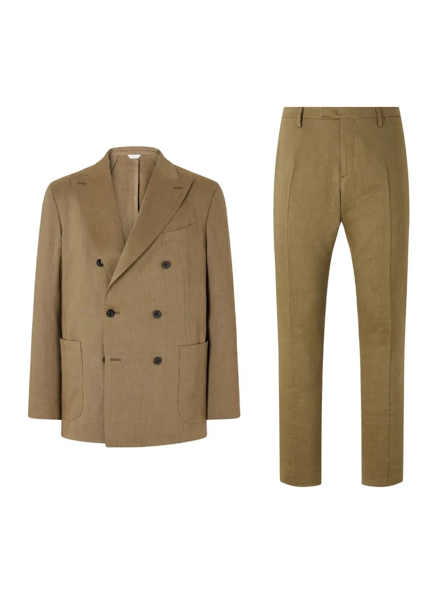 Boglioli Double-Breasted Blend Suit