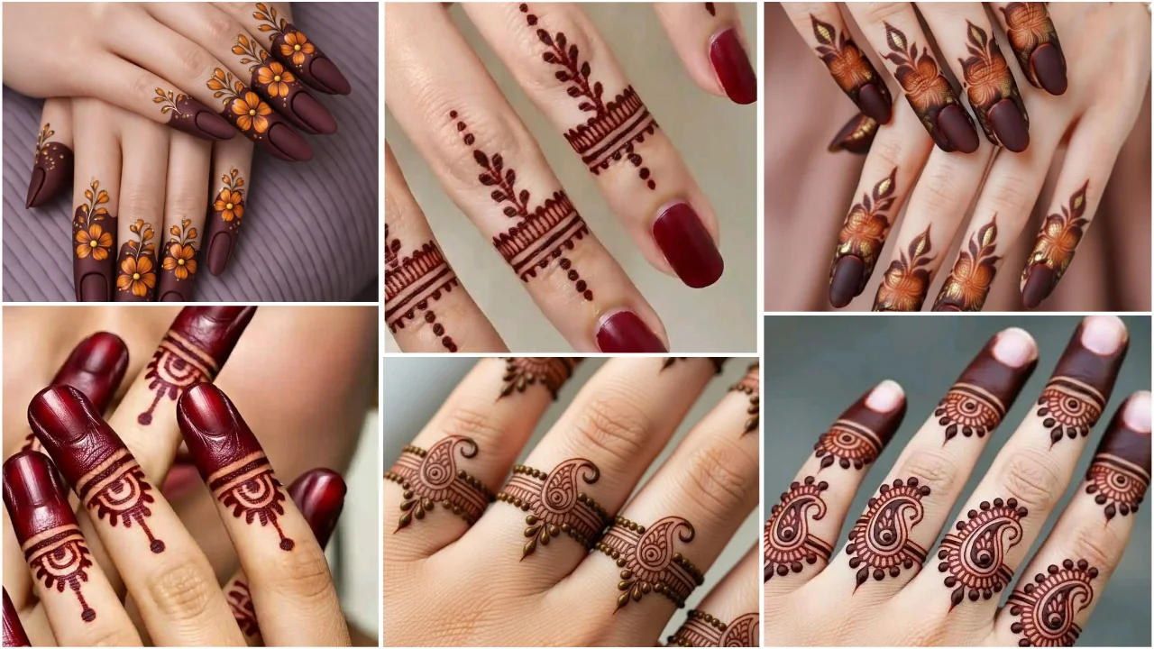finger mehndi