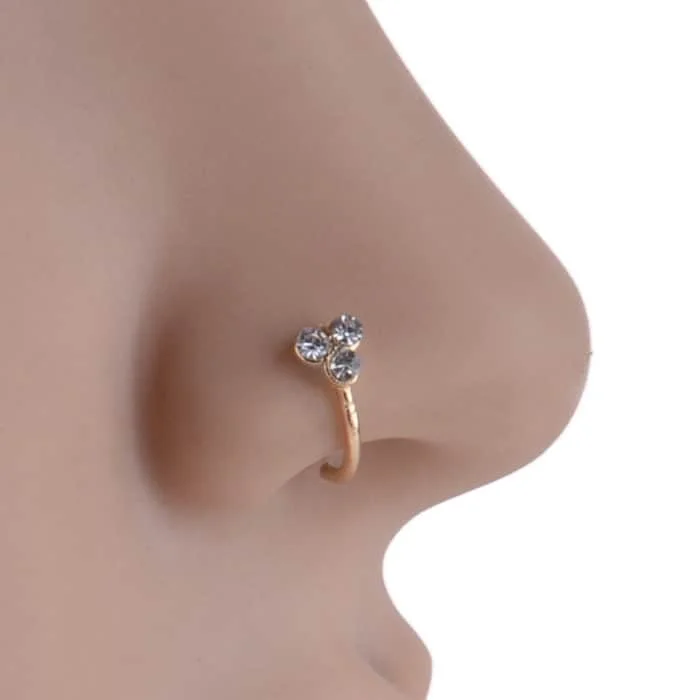 gold nose ring designs