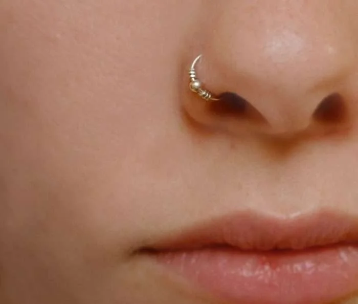 gold nose ring designs
