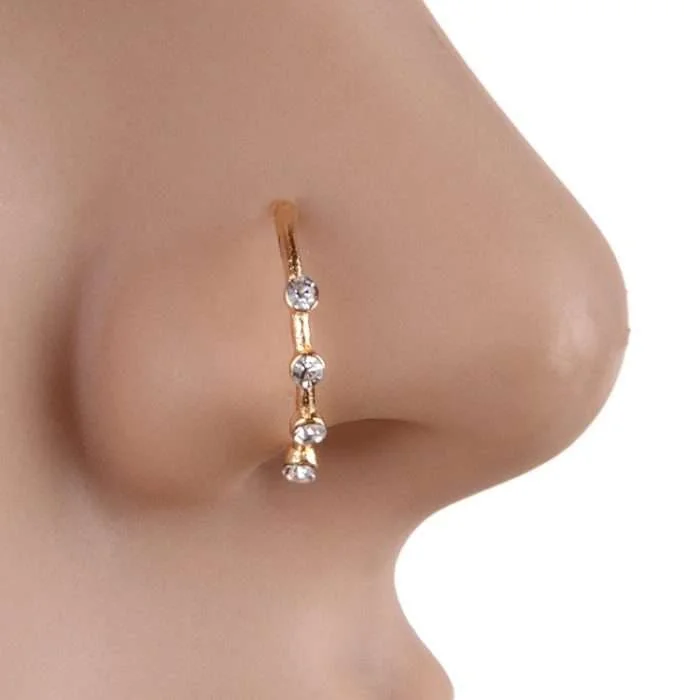 gold nose ring designs