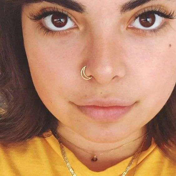gold nose ring designs