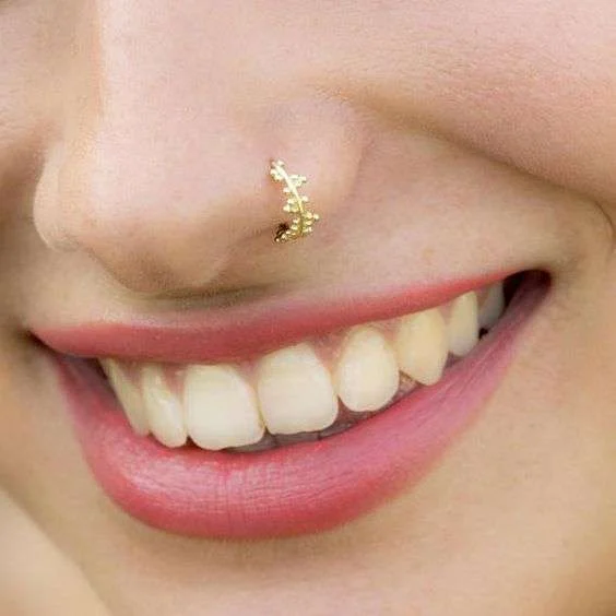 gold nose ring designs