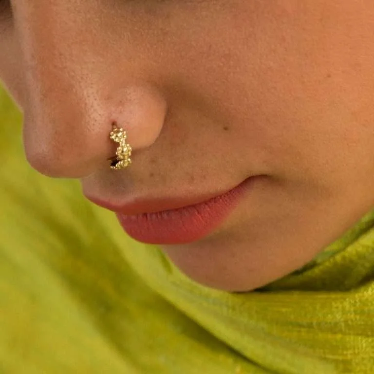gold nose ring designs