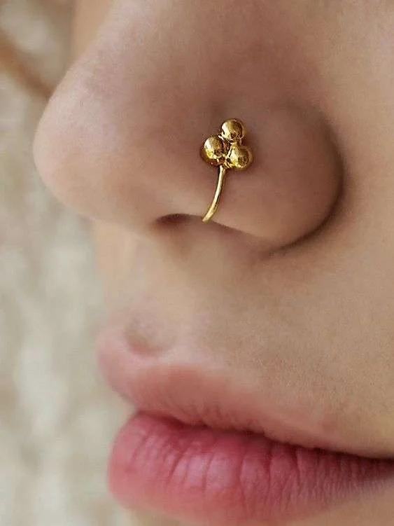 gold nose ring designs